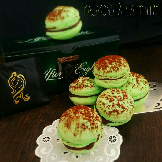 After-Eight Macarons